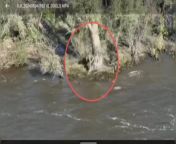 ua pov Continuation of the video of a Russian boat exploding on a mine and throwing people in the air. This man survived and made it to shore, but he is hit by a UA drone from nadia gul xxx pashto xxx sixy video mp4 3gp king comà