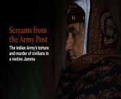 Indian armys torture and murder of civilians in Jammu districts from indian booms s