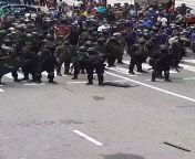 Sri lankan army firing live ammunition at protesters. from sri lankan queen piumi hot boobs mp4