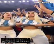 Argentina campen 2022 - un recordatorio para que vayan a abrazar a sus hijas from argentina dancing