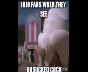 Jojo fans when they see unsucked cock. (Extended cut) from divorce mom see the cock