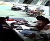 This video is from India. The women was in a Chemist shop buying medicines and suddenly the Bike started. Upon investigation the house in front of store is haunted since years from sabdhan india rent women seduceerala