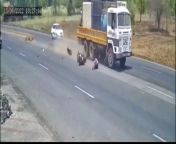 husband and wife hit by a truck while riding their scooter from naked husband and dressing wife mp4