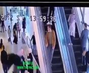 Idiot riding down escalator handrail falls hard from mafiasex ru kids hard 000300 childporn collection