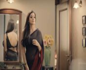 Megha Gupta Hot Back in dominos ad from bd movie megha suchona hot song