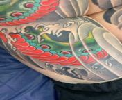 Eagle and snake back piece update. 9th session by Daryl at Dynamic tattoo Melb AUS. One more session to go! from unsatisfied bangladeshi horny married bhabi one more clip update mp4