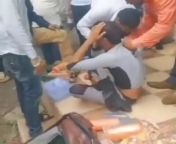 Saffron terror at it again ! A Muslim bangle seller was beaten by a Hindu Mob in Indore. The rhetoric that muslim men are seducing hindu women have catched up to these goons. One man can be heard barking &#39;Atleast avenge the &#39;93 blasts&#39;. from muslim anty sex with hindu